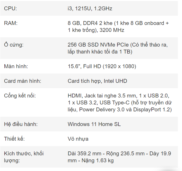 [Review] 5 mẫu laptop dưới 10 triệu bán chạy nhất năm 2023