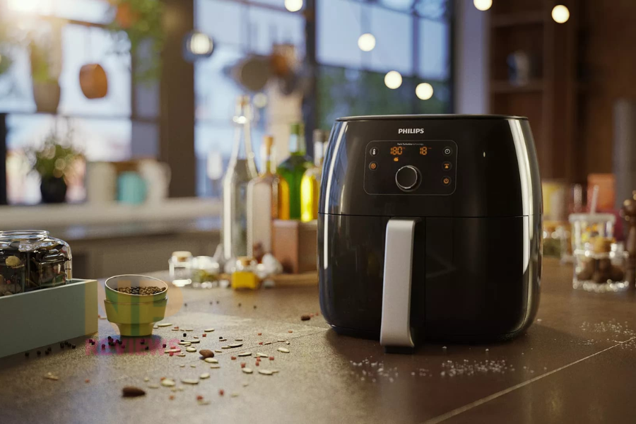 [Review] Nồi chiên không dầu 6.2 lít philips hd9270/90