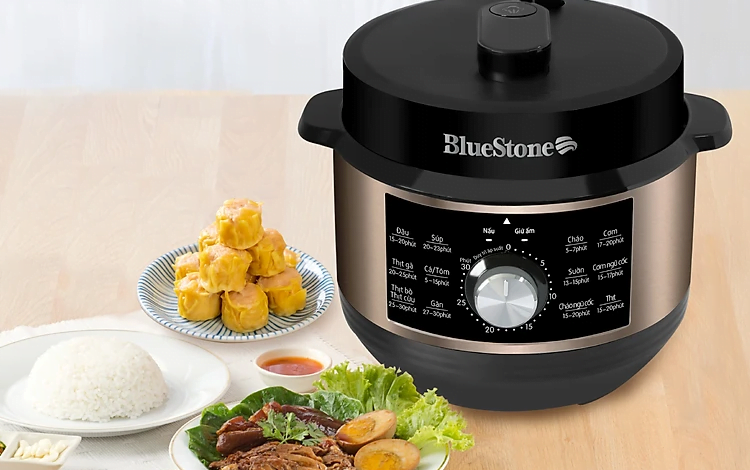 [Review] Nồi áp suất bluestone PCB-5648