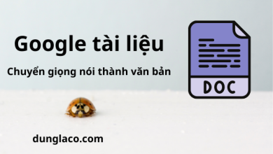 Hướng dẫn chuyển giọng nói thành văn bản bằng google tài liệu