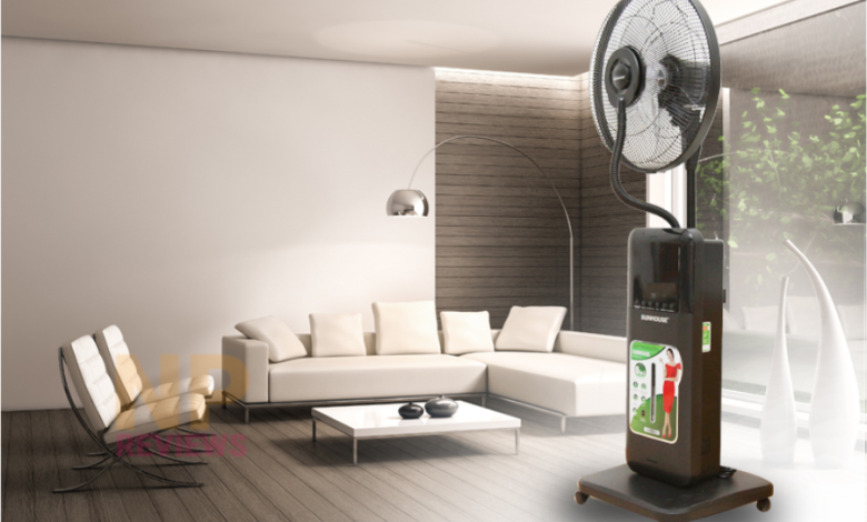 [Review] Quạt phun sương Sunhouse SHD7821