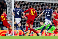 Tây Ban Nha ngăn Scotland giành vé sớm đến Euro 2024