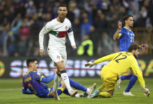 Ronaldo ghi cú đúp trong ngày Bồ Đào Nha thắng 5-0