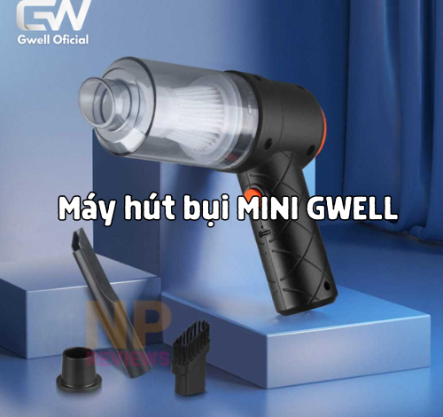 Máy Hút Bụi Mini Cầm Tay GWELL không dây